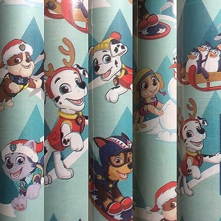 1 Roll Paw Patrol Christmas Gift 