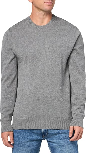 Calvin Klein Men's Knit Campus Crew Neck Cotton CK Golf Sweater