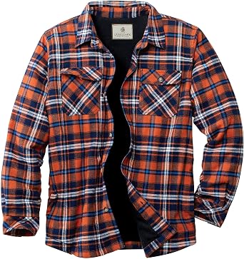 blue flannel jacket