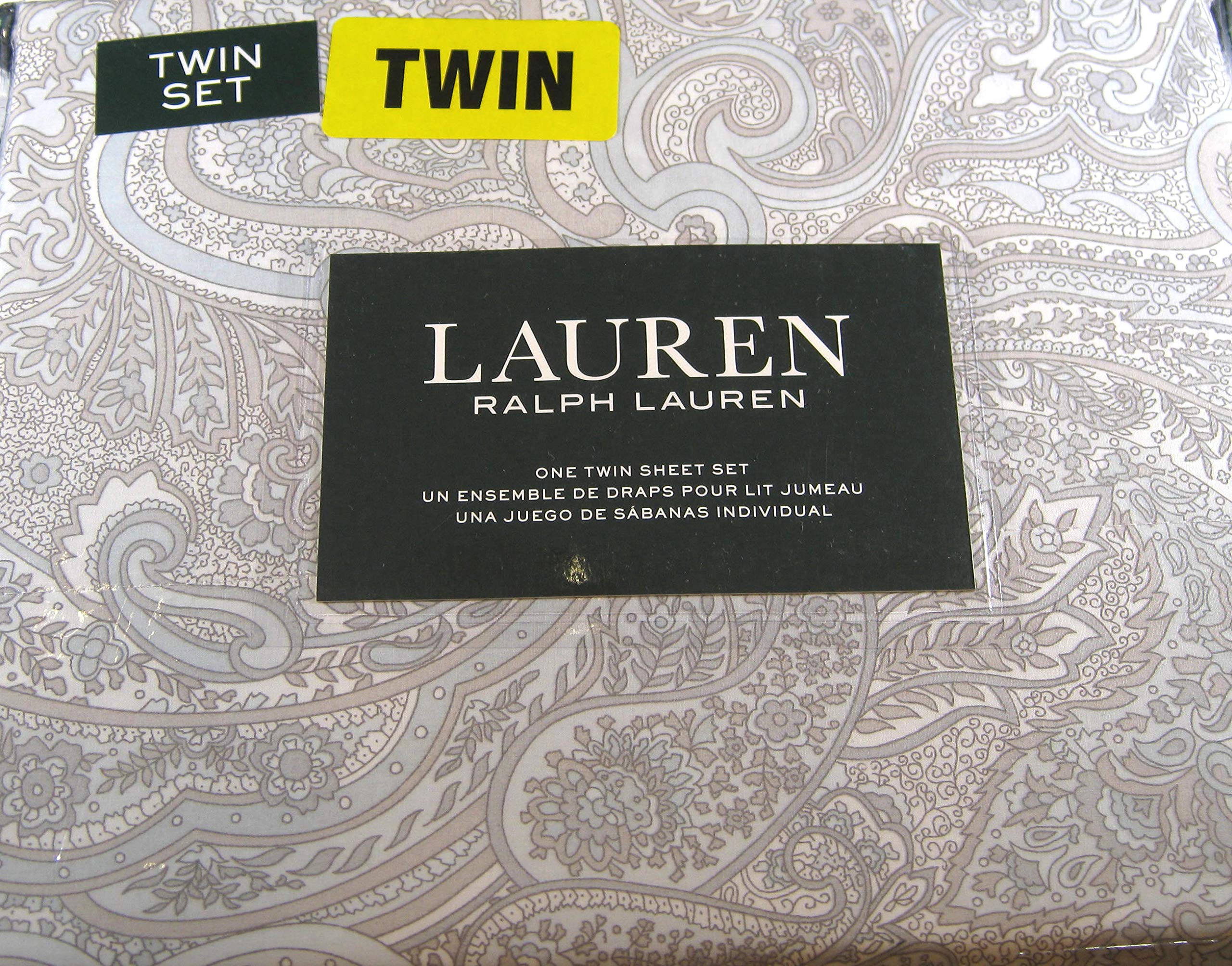 Amazon.com: Lauren Ralph Lauren Printed 100% Cotton 3 pc Twin