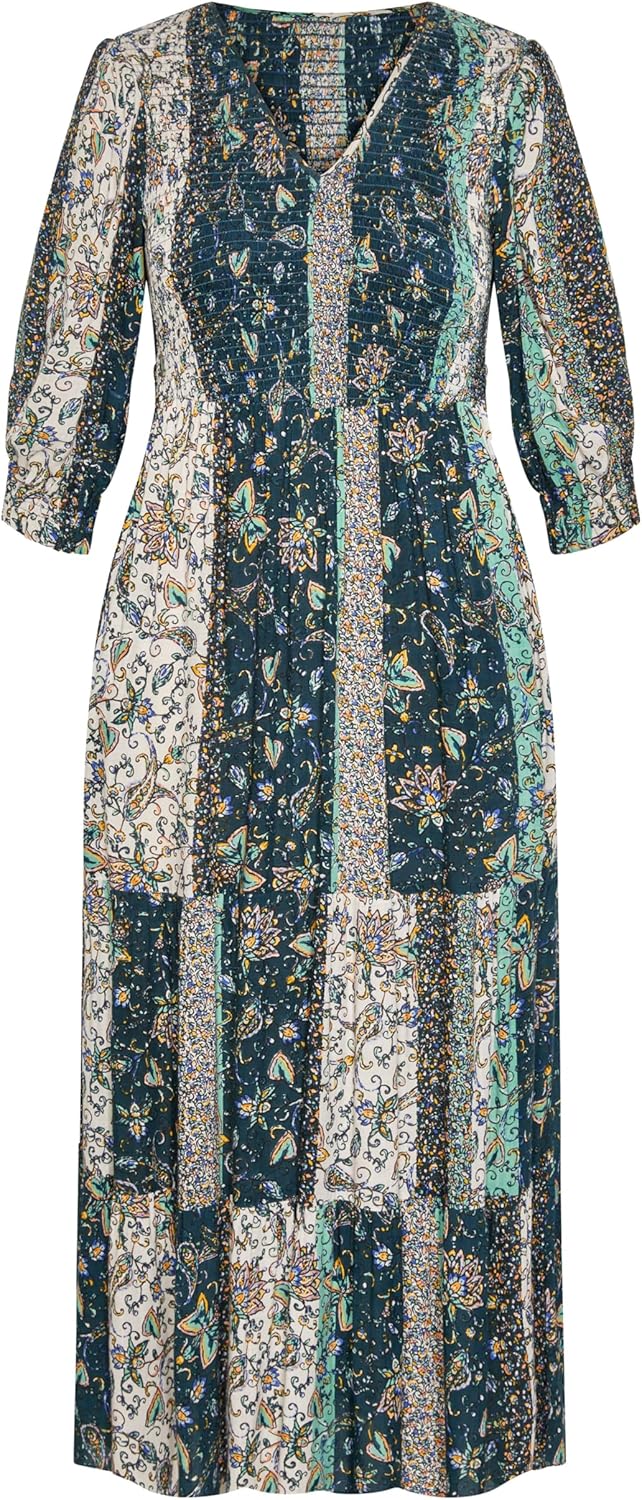 Avenue Cheree Shirred Maxi Dress - Image 5