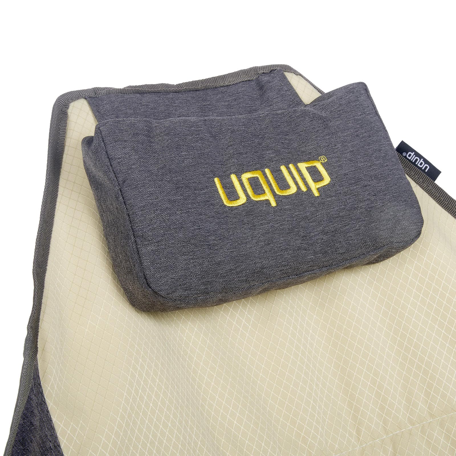 Uquip Chaise de Camping Rocky 2.0 Boulder I Chaise Pliante à Bascule jusqu'à 120 kg I Structure en Acier et Polyester I Idéale pour Le Camping, la Plage, Le Jardin et Les Festivals