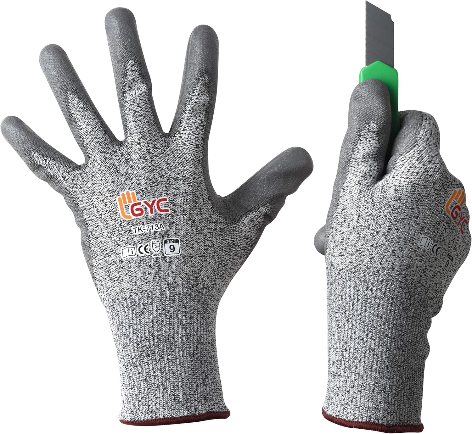 GYC Gloves, Cut Resistant Safety...