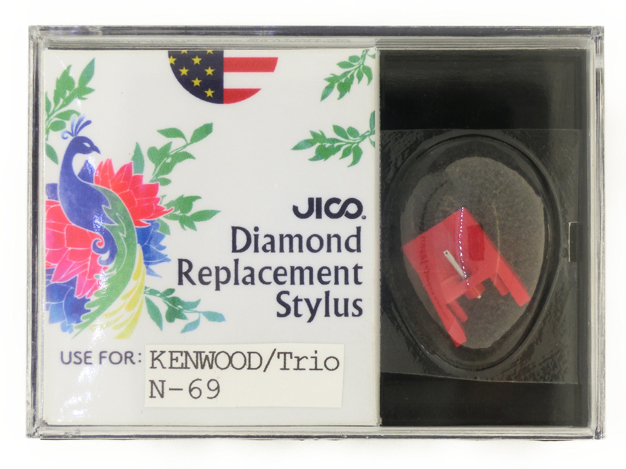 レコード針トリオKENWOOD N-40 N-42 N-40 KENWOOD/Trio 交換針 | JICO 日本精機宝石工業株式会社
