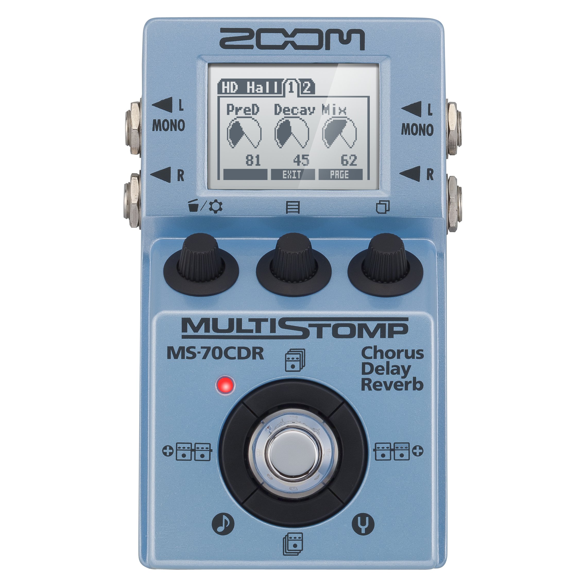 Amazon.co.jp: Zoom MS-70CDR マルチストンプコーラス/ディレイ