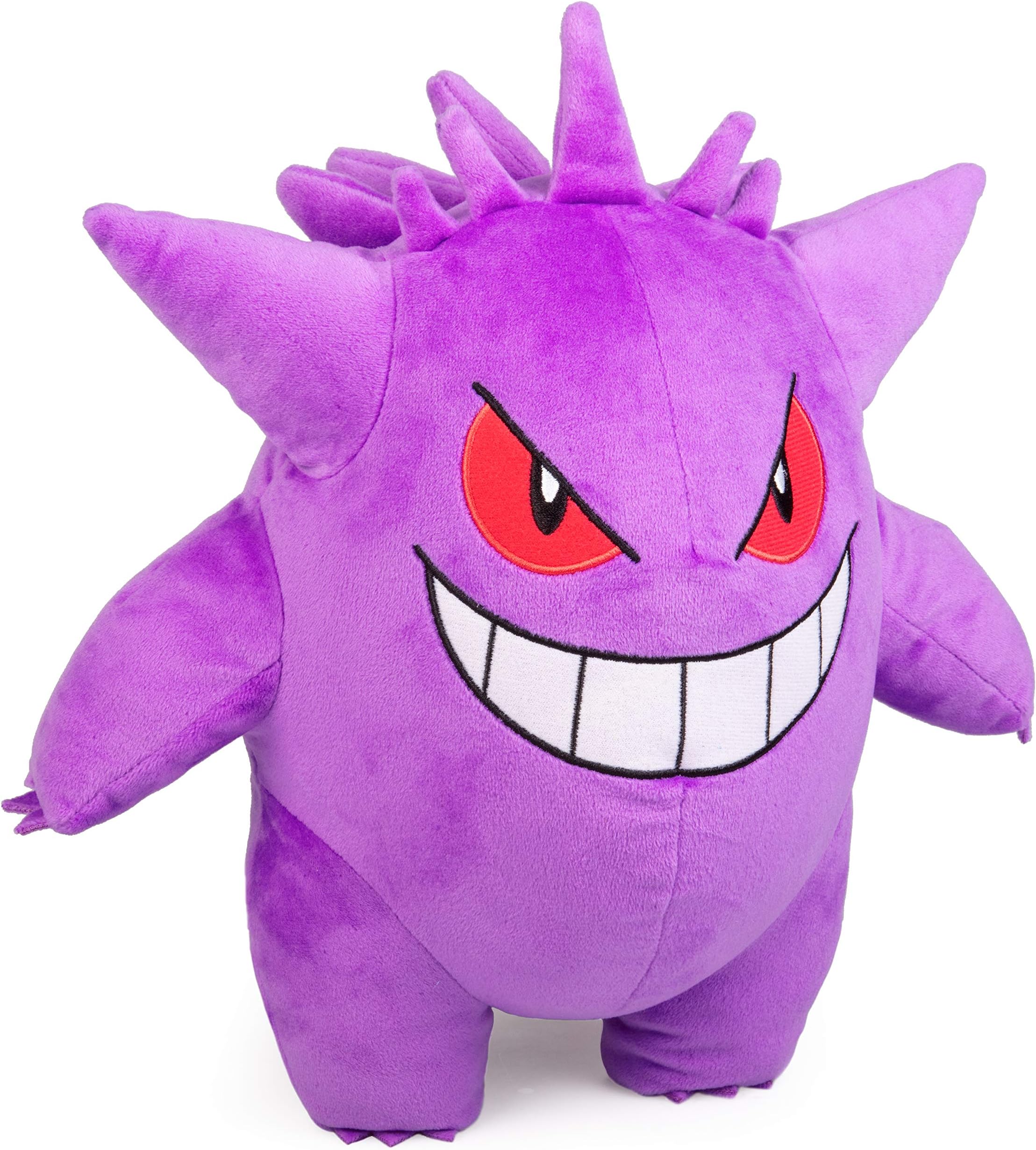 Pokemon Gengar Plush Stuffed Animal Toy - Large 12" - Ages 2+