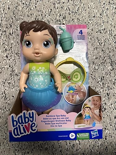 Baby Alive Rainbow Spa (Cabello Marrón) Baby Alive Rainbow Spa (Cabello Marrón)