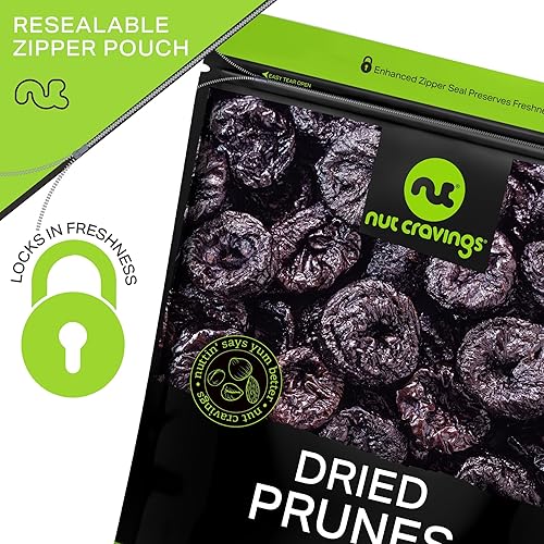 Miniatura 70 de Nut Cravings Frutas secas – Dátiles deshuesados sin azúcar añadido, sin azúcar añadido (80 onzas – 5 libras) empaquetadas frescas en bolsa