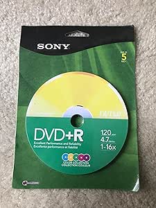 Sony DVD-R 120 min 4.7 GB 5 Pack: Buy Online at Best Price in UAE ...