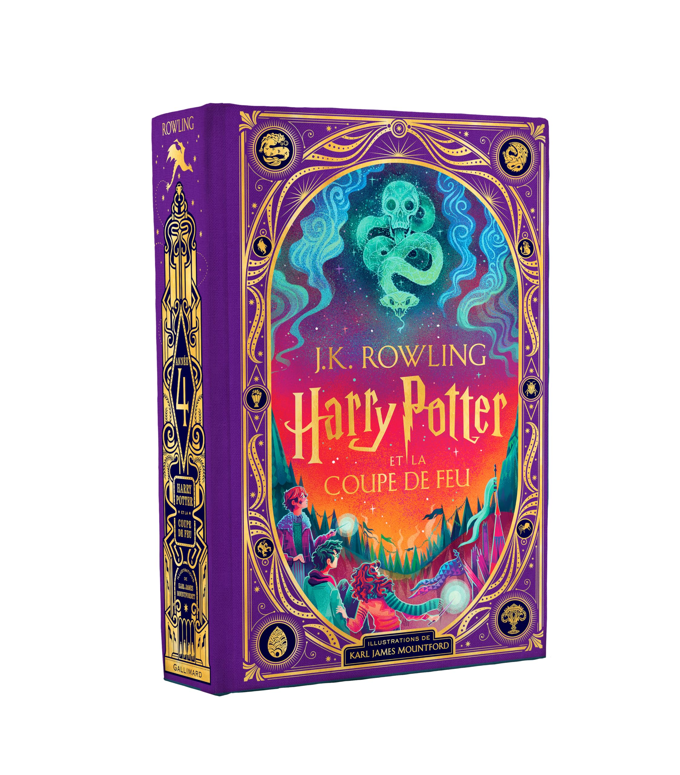 Harry Potter et la Coupe de Feu - Édition illustrée interactive: Illustrations par Karl James Mountford