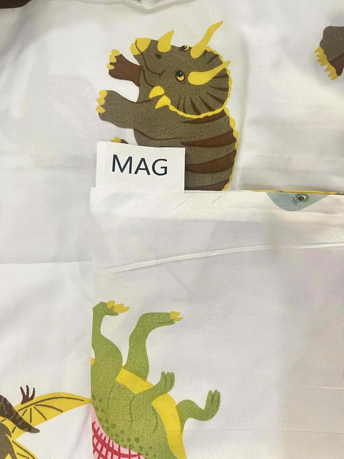 MAG 3Pcs Dinosaur Bedding Comforter Set, Dinosaur White Base Queen Comforter Set,All Season for Toddlers Kids Boys Teens and Girls,Super Soft Microfiber,Queen Size (1 Comforter + 2 Pillowcases) - Image 8