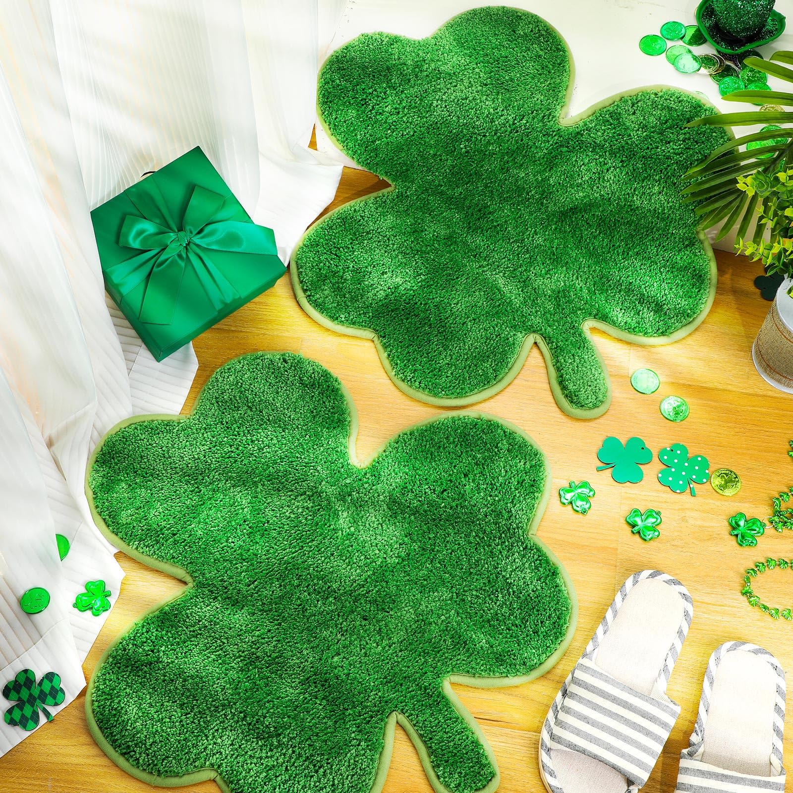 Tapis de douche Saint-Patrick pour éviter les glissades sur sol humide