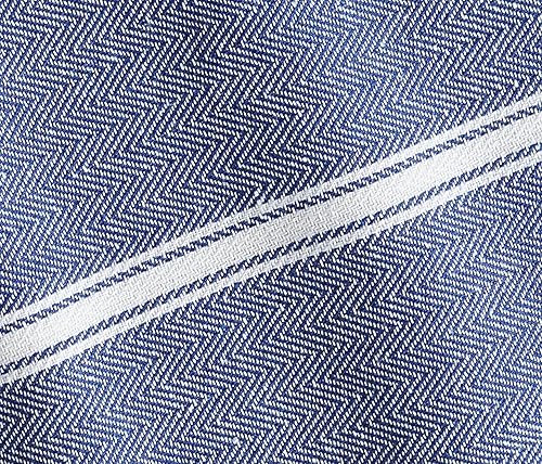 Miniatura 7 de LANE LINEN Juego de toallas de cocina  100% algodón puro para cocina, toalla de mano de cocina súper absorbente, toallas de té azules, paños de