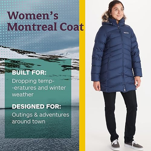 Miniatura 28 de MARMOT Chaqueta acolchada de plumón Montreal hasta la mitad del muslo para mujer