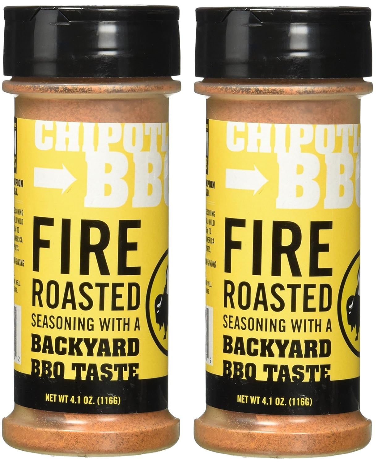 Buffalo Wild Wings Barbecue Sauces, Spices, Seasonings and Rubs For: Meat, Ribs, Rib, Chicken, Pork, Steak, Wings, Turkey, Barbecue, Smoker, Crock-Pot, Oven (Chipotle BBQ, (2) Pack)