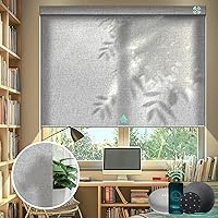 Vista 15 de Yoolax Persianas Motorizadas con Control Remoto, Persianas Inteligentes de Filtrado de Luz que Funcionan con Alexa Google Home, Cortinas Enrollables