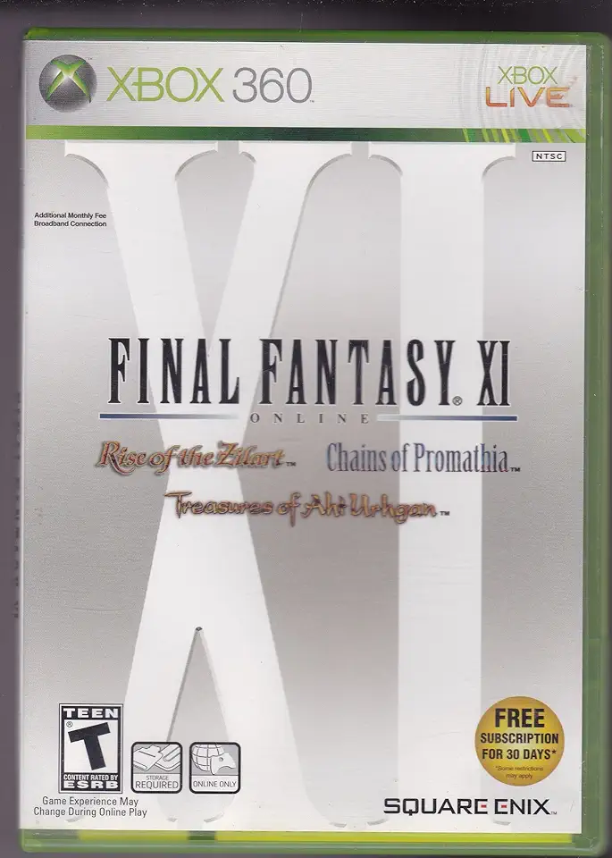 Jogo XBOX 360 Final Fantasy XI Online - Square-Enix