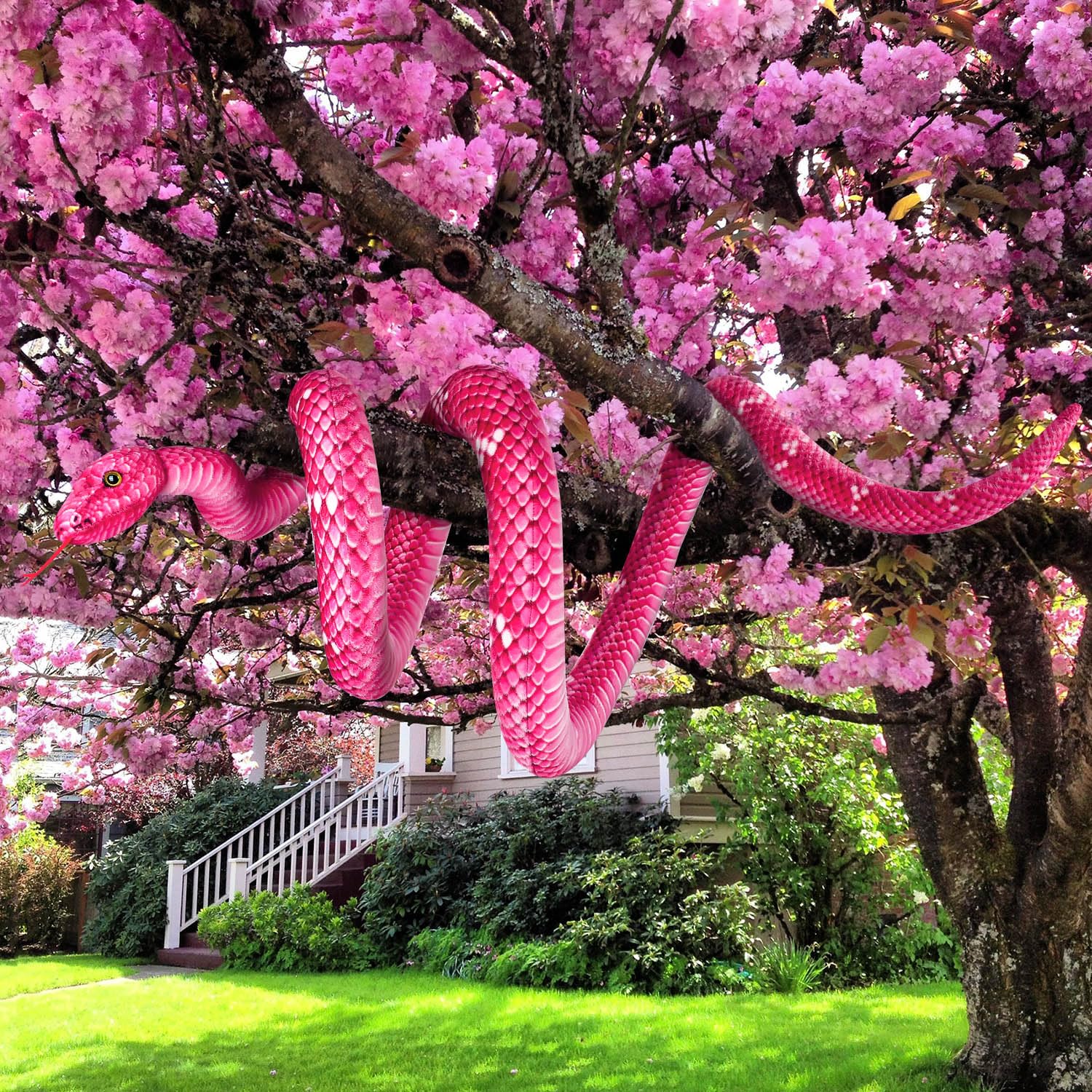 Amazon.com: MGZTTHW Snake Plush, Stuffed Snake Animal, 110 in