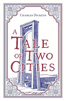 A Tale of Two Cities, Charles Dickens Classic Novel, French Revolution; London, Love and Sacrifice, Ribbon Page Marker, Perfect for Gifting