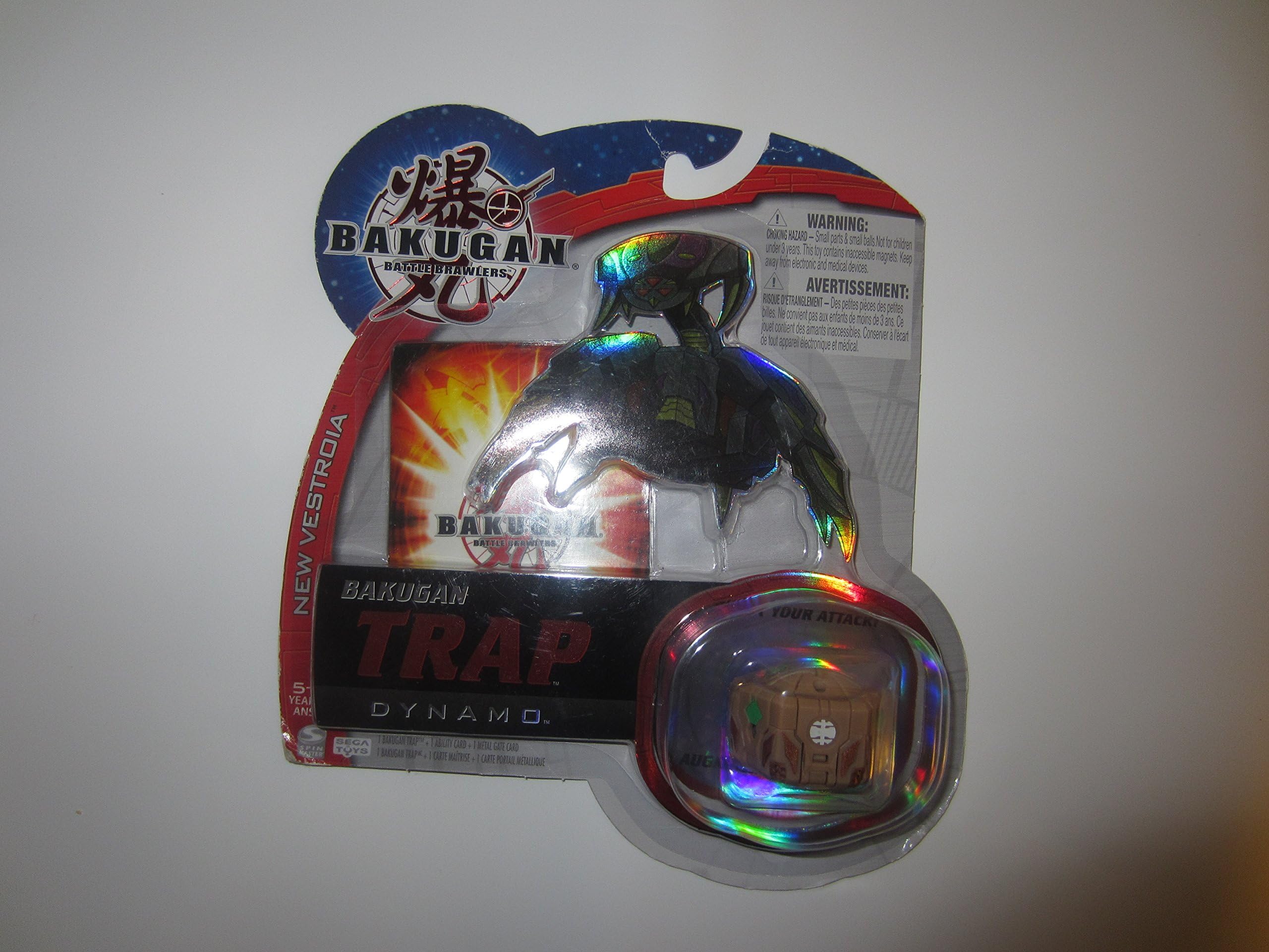 BAKUGAN Battle Brawlers New Vestroia Trap Dynamo (BROWN)