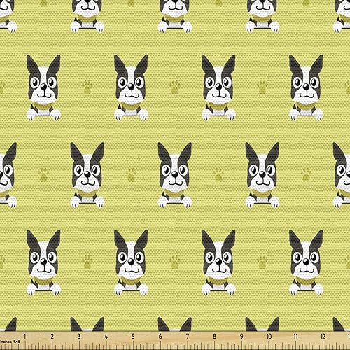 Vista 929 de Lunarable The Yard, tela azul real de The Yard, patrón de cerámica inspirado en el Medio Oriente estilo marroquí, estampado oriental, tela de satén