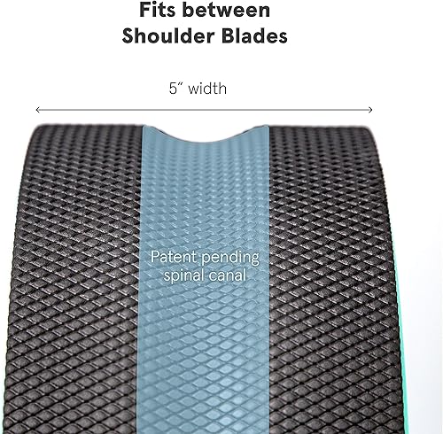 Miniatura 4 de Chirp Rodillo de espuma de rueda rodillo de espuma de espalda específico para aliviar el dolor de espalda, masaje muscular de tejido profundo,