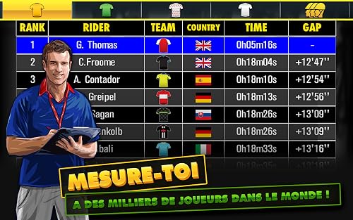 Tour de France & La Vuelta 2015 - le jeu mobile officiel – vue 5
