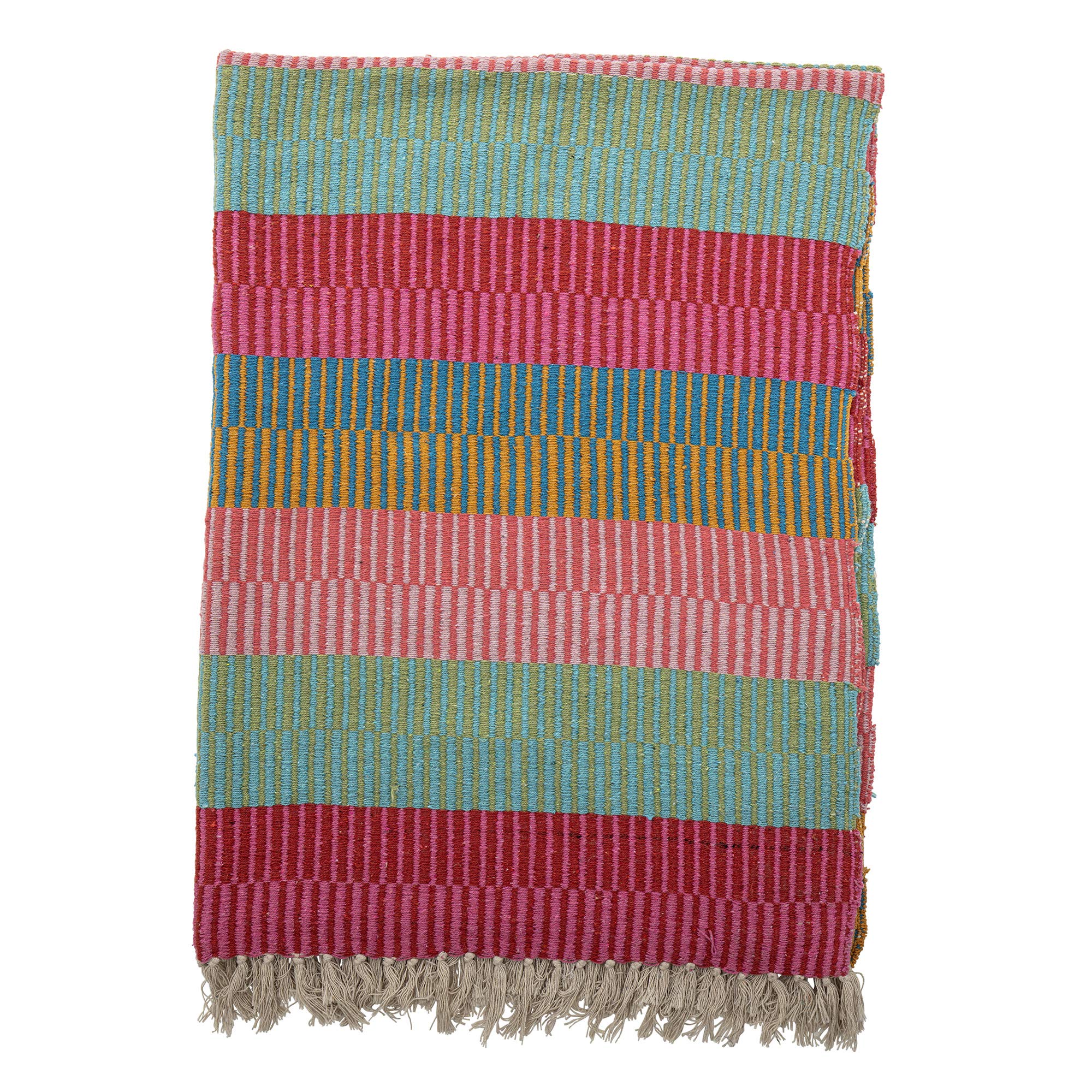 Bloomingville Plaid "Kristine" In Bunt - (L)160 X (B)130 Cm Günstig