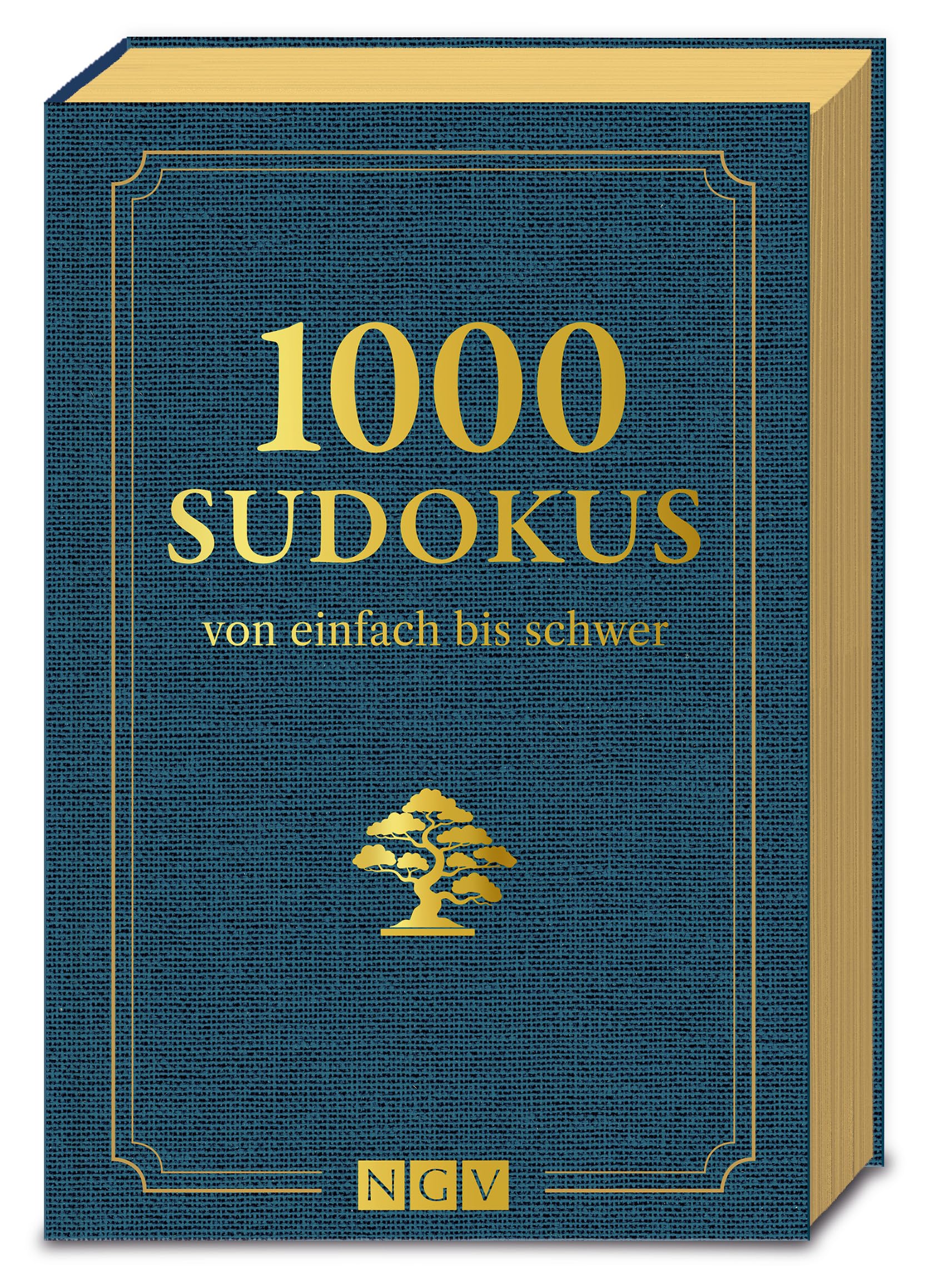 1000 Sudokus von einfach bis schwer: Rätsel für Erwachsene I Geschenk für Sudoku-Fans