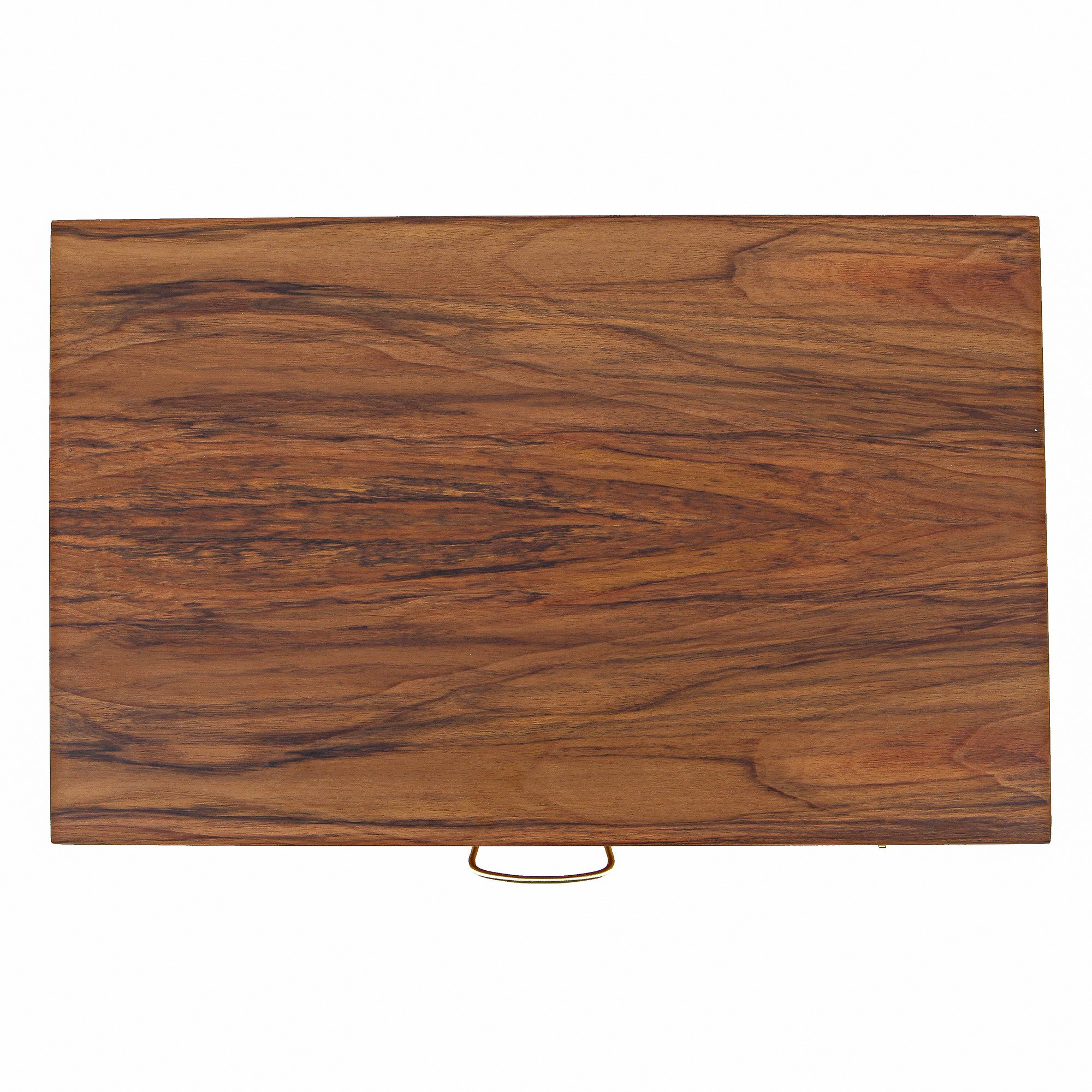 Handmade Walnut Wood, Backgammon Board Game Set, with Slots, Large Size 48x30x7cm 18.9''x11.8''x2.8 (Closed)