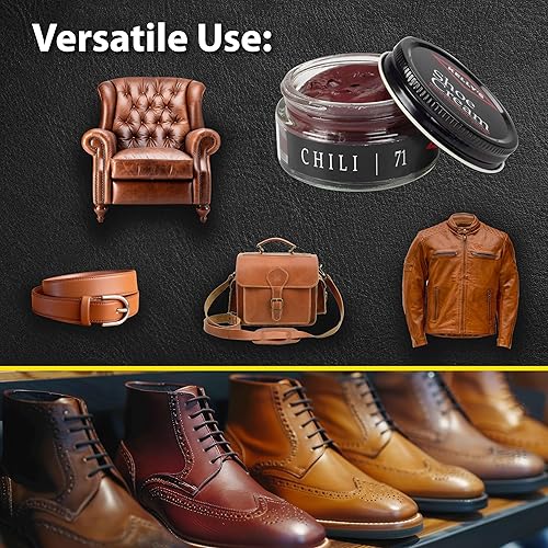 Miniatura 97 de Kelly's Shoe Cream - Pomada profesional para zapatos, 1.5 onzas, varios colores disponibles, Blanco B079VSF86S