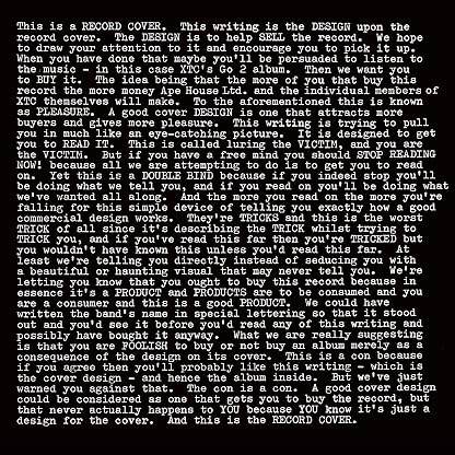 GO2 - 200gm Vinyl [Import] (200 Gram Vinyl, United Kingdom - Import) por XTC, capa do álbum