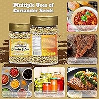 Vista 30 de Rani - Semillas de cilantro orgánicas enteras (Dhania Sabut) 1.5 oz (42 g) Tarro PET ~ Todo natural Vegano Apto para gluten Sin OMG Origen