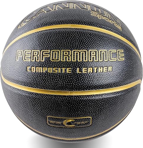 Miniatura 3 de Cannon Sports Baloncesto de cuero compuesto para juegos de equipo y entrenamiento, tamaño oficial de 7 a 29.5 pulgadas, baloncesto para hombre para