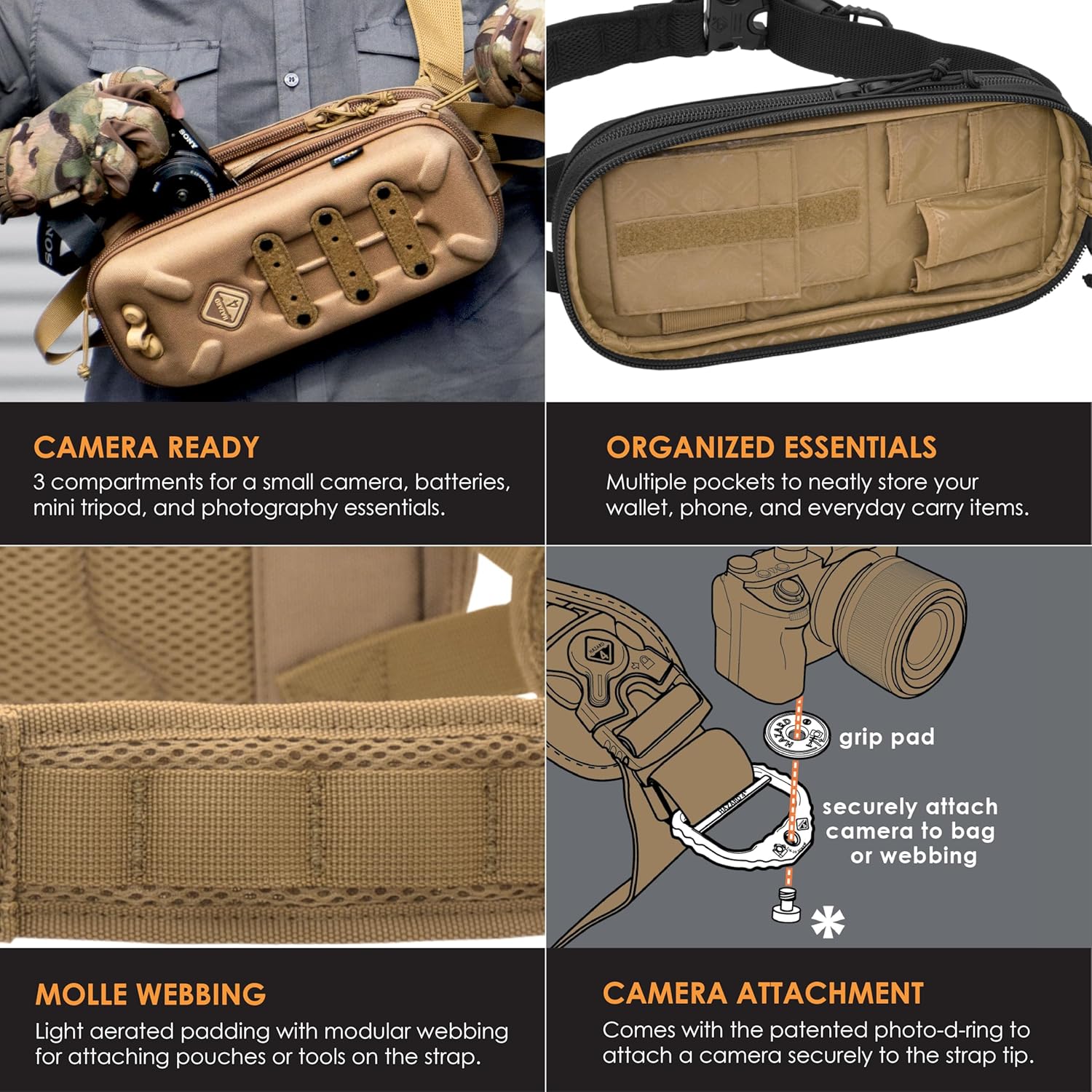 HAZARD 4 Bandoleer - Mini Optics/EDC Shell-Sling : Amazon.co.za
