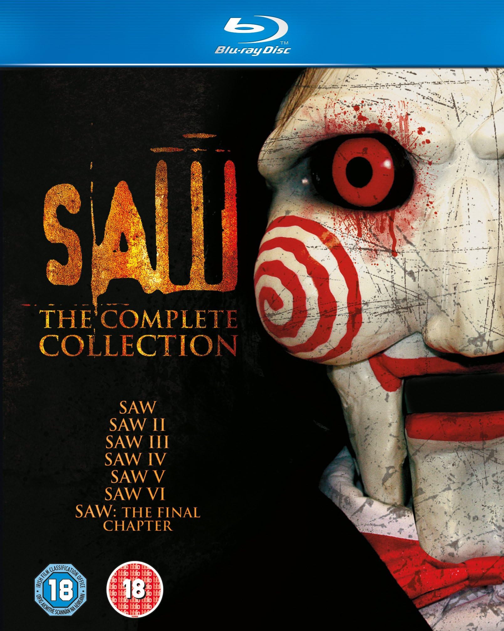 Saw 1-7: The Complete Collection 2016