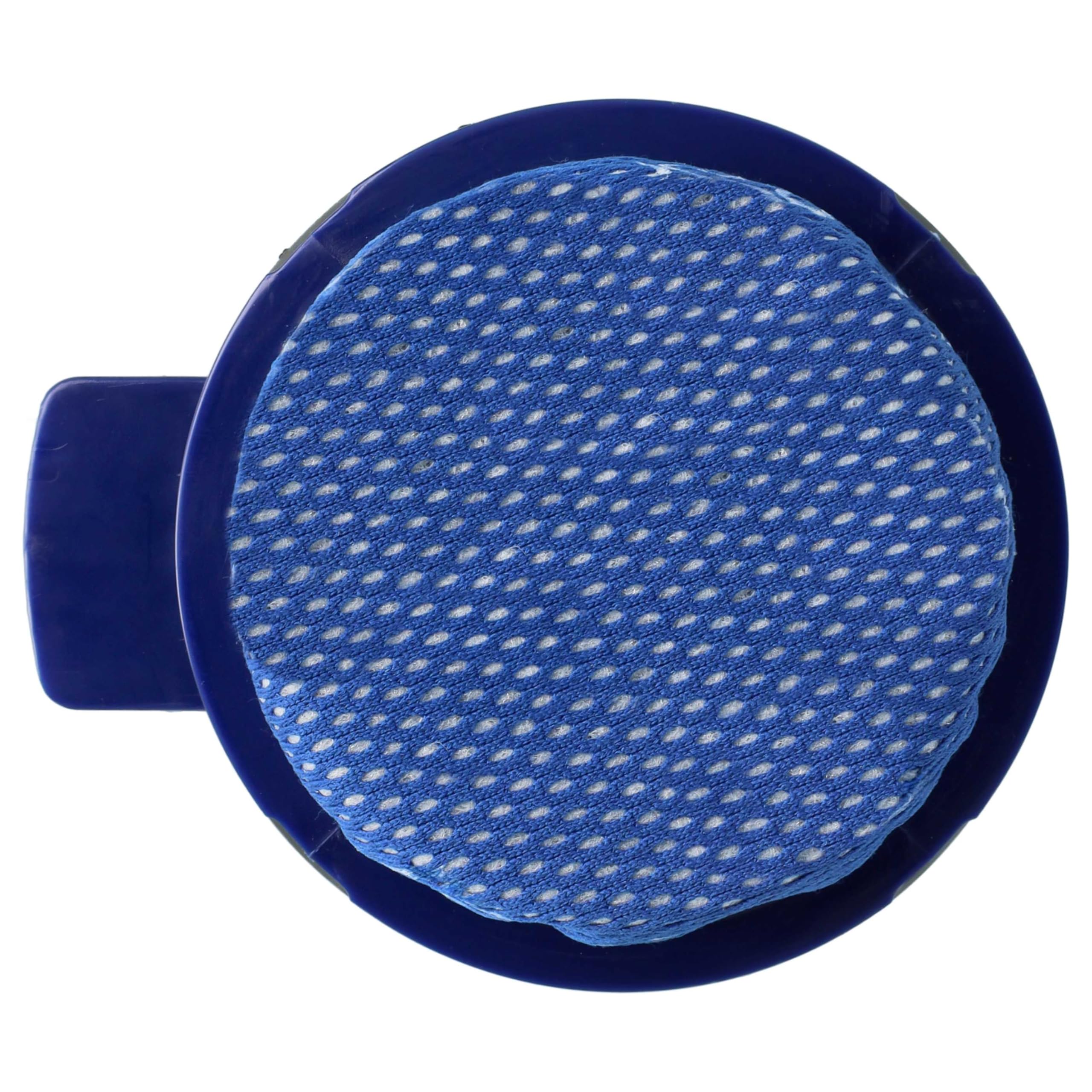vhbw 5x Filtro compatible con Samsung VS20B95843W/SH, VS20B95843W/GE, VS20B95823W/WA, VS20B95823W/SA aspiradora - Filtro de aire de salida, azul