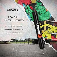 Vista 7 de AND1 Enigma Basketball - Streetball for Indoor and Outdoor Use, Deep Channel Construction and Durability Menta/Negro