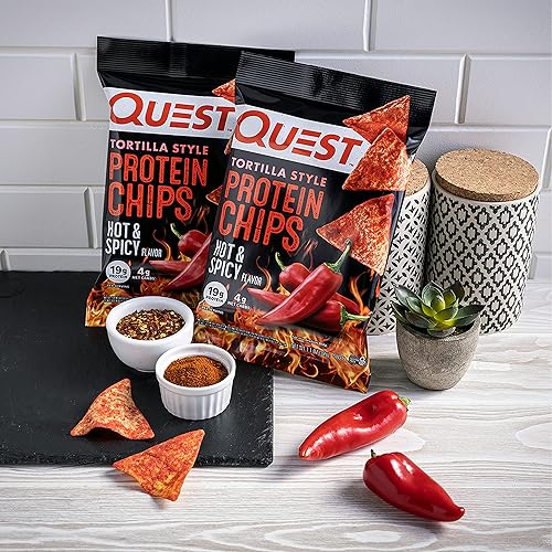 Miniatura 38 de Quest Nutrition Tortilla Chip de chile dulce picante, 1.1 onzas (paquete de 12)