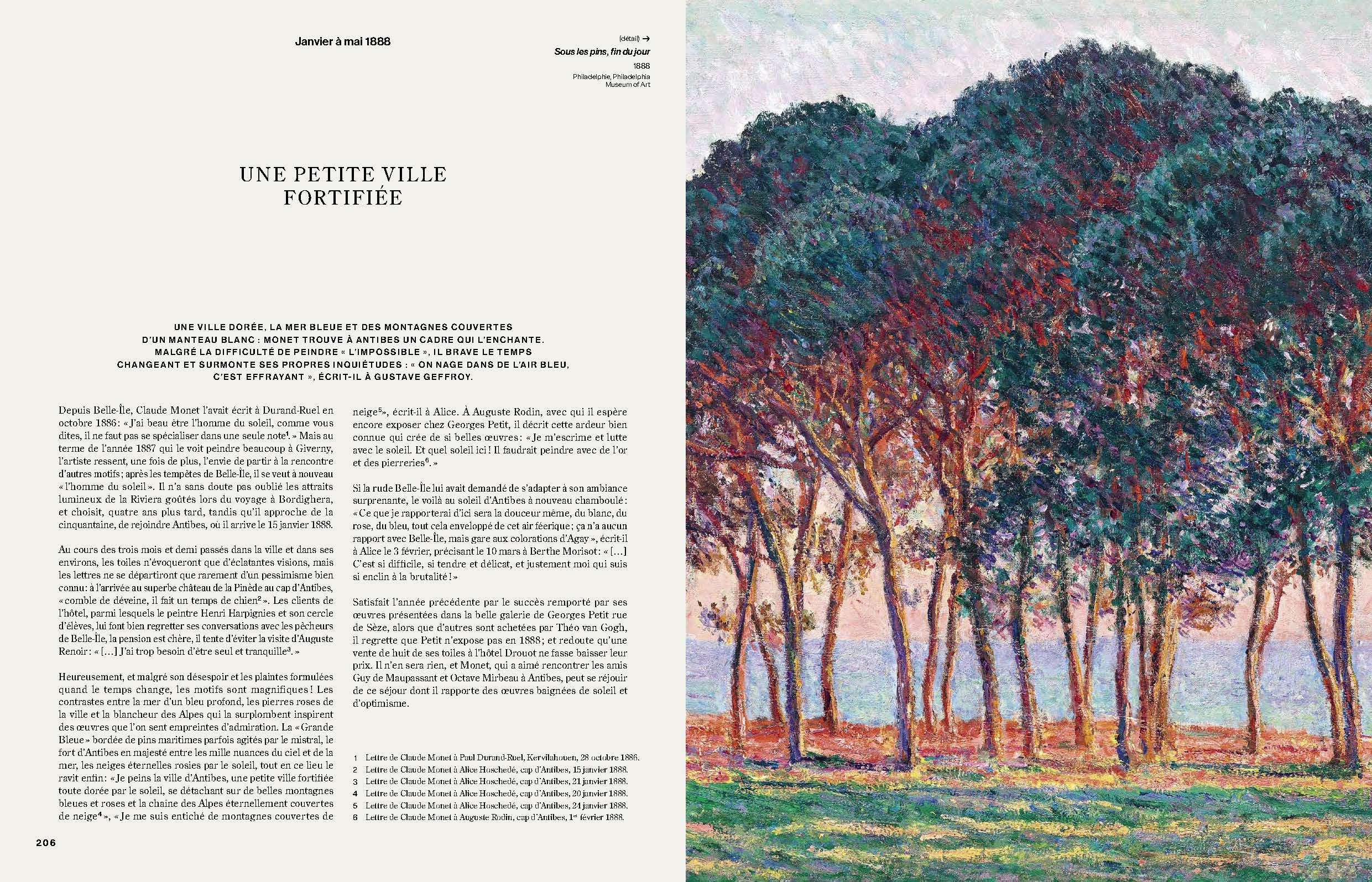 Monet voyageur: Vers de nouveaux motifs - Tableaux et correspondance (1863-1917)