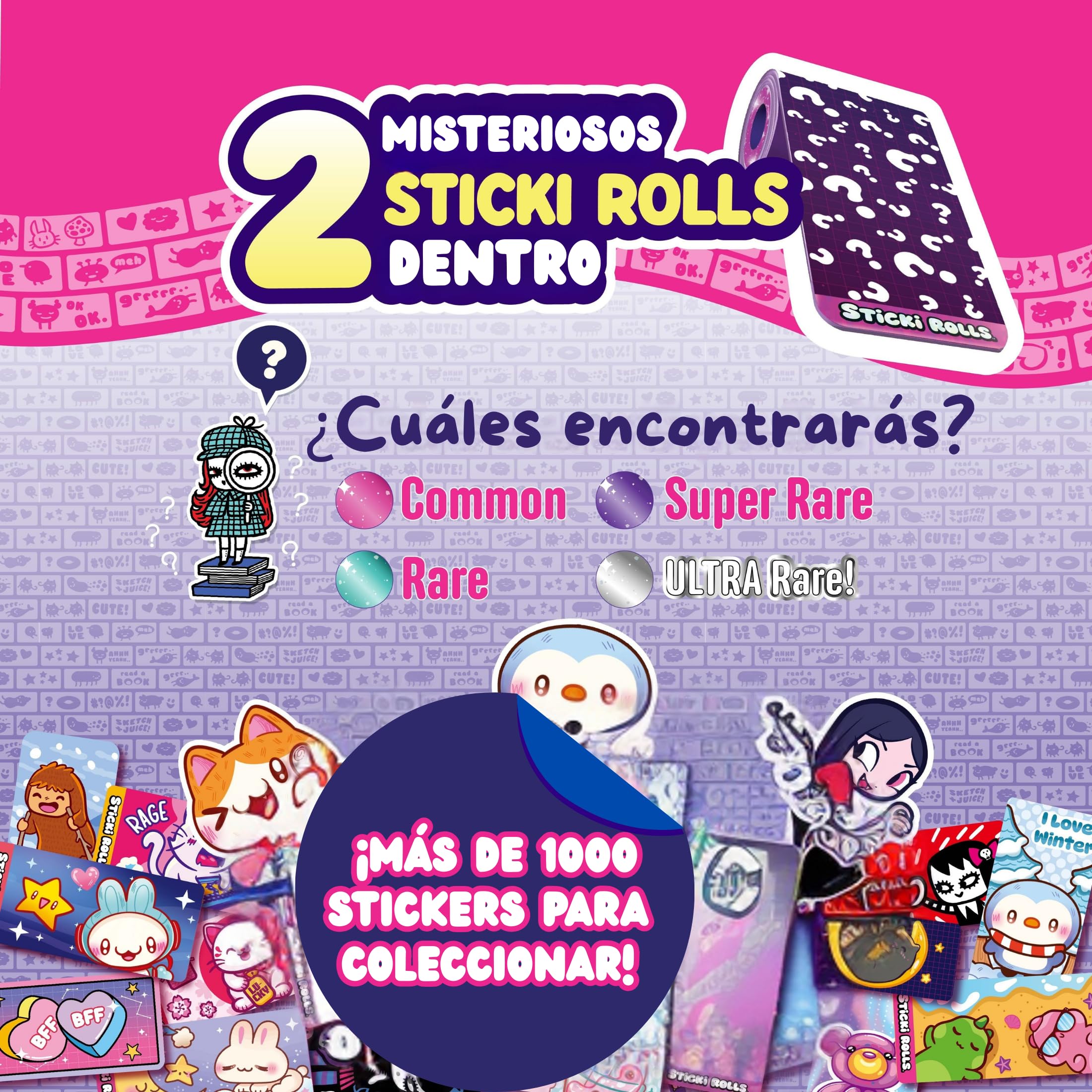 Ravensburger SkyCastle - Sticki Rolls Serie 2: Pulsera | Pulsera para Niña a partir de 5 años| Kit Pulseras Con 70 Pegatinas Infantiles | Regalos Niña 5 Años O Más, colores surtidos