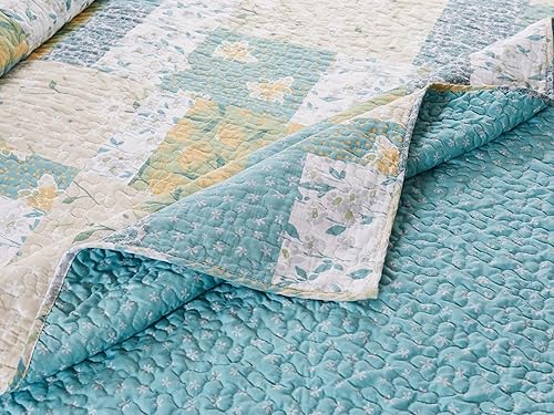 Miniatura 4 de Greenland Home Evangeline - Juego de edredón y fundas de almohada de gran tamaño, 3 piezas, tamaño matrimonialqueen