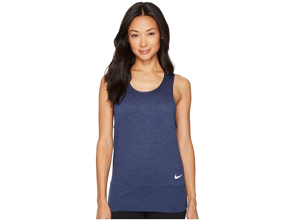 

Nike Dry Training Tank (Binary Blue/Thunder Blue/White) Women's Sleeveless