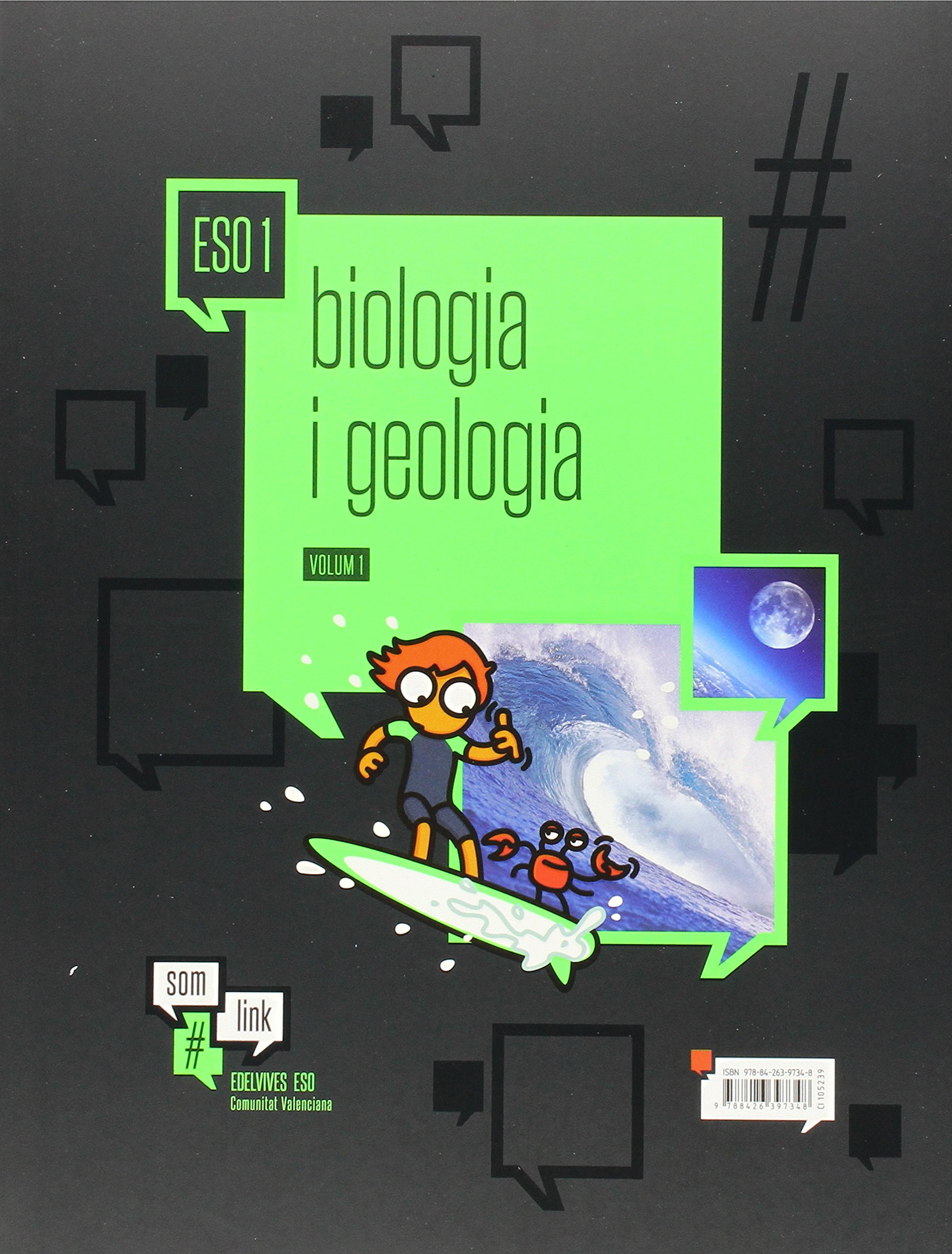 Biologia i Geologia 1º ESO (valenciano) (Somoslink) - 9788426397348