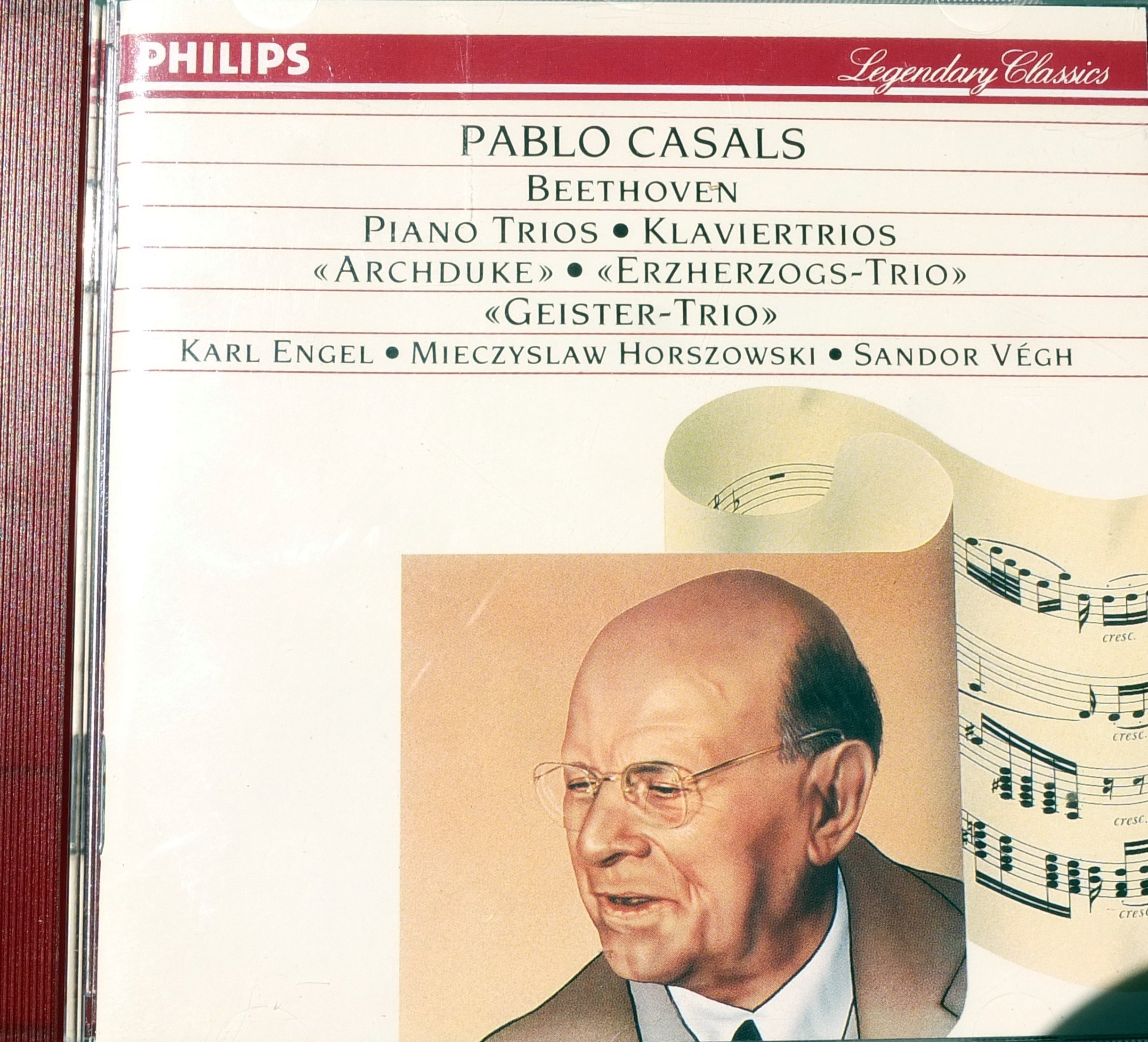 Beethoven: Piano Trios 5 & 7; [Audio CD] Vegh, Sandor; Casals, Pablo