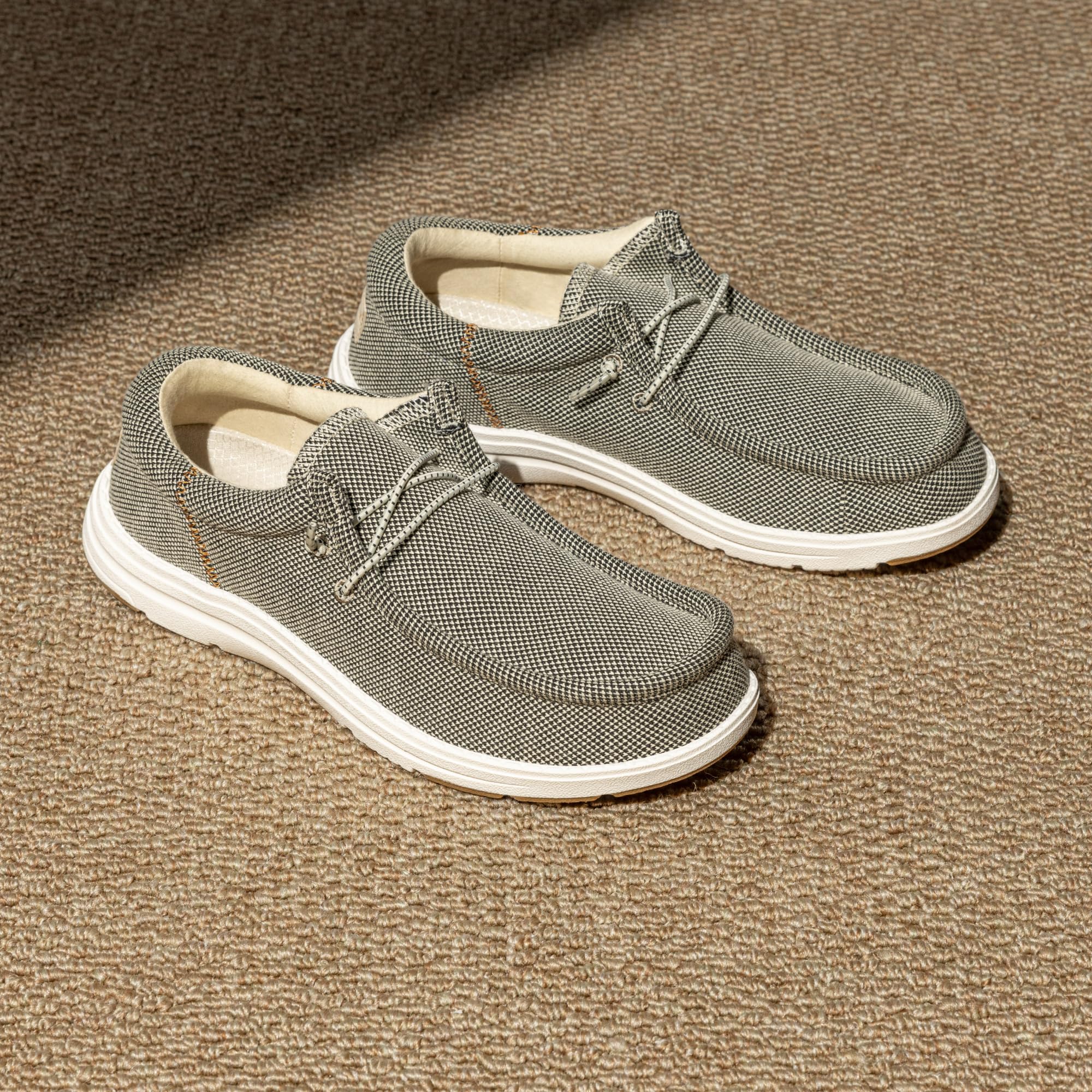 Bruno Marc Mocassini Casual da Uomo con Slip-on Supporto Plantare, Comode Antiscivolo Barca Scarpe