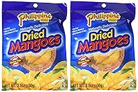 Vista 3 de Philippine Brand Mangos secos, 3.53oz (paquete de 2)
