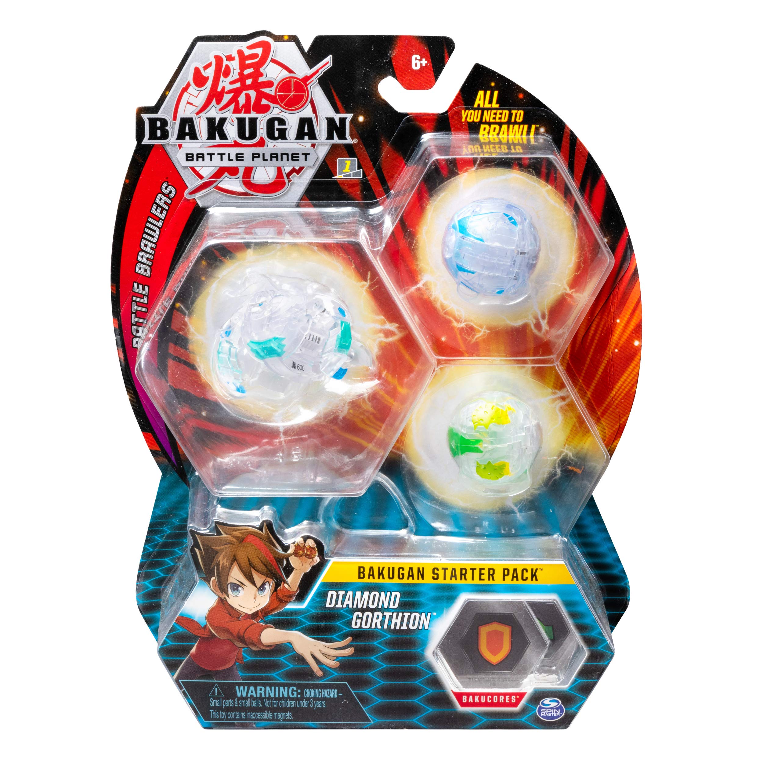 Bakugan Starter Pack 3-Pack, Diamond 