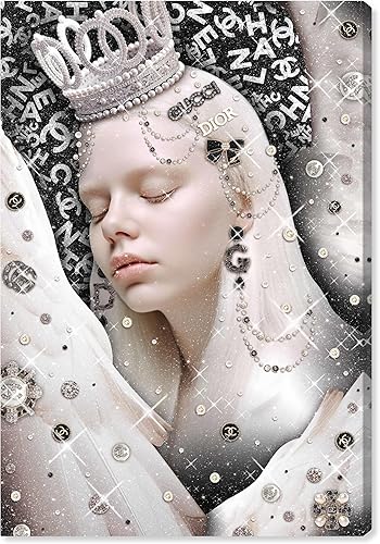 Wynwood Studio Lienzo artístico de moda y glamour, belleza pura, arte de pared para sala de estar, dormitorio y baño, 30 x 45 pulgadas, decoración disponible en Yaxa El Salvador