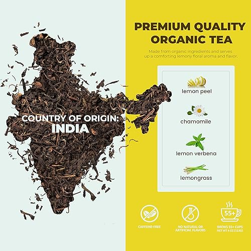 Miniatura 49 de Gardenika - Té orgánico de hojas sueltas Descongestivo, a base de hierbas, sin cafeína, certificación kosher de la KSA, mezcla ayurvédica